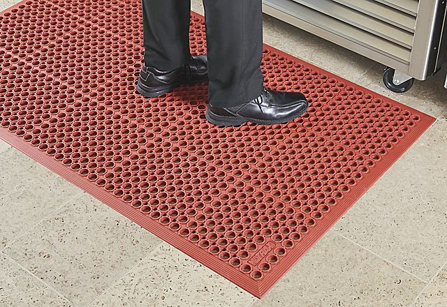 China wholesale Garage Floor Covering -
 Anti-slip Rubber Mats with Holes – Nama Rubber