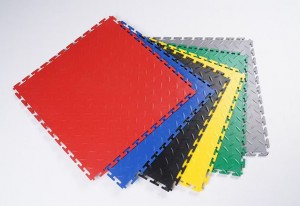 Heavy Duty Interlocking PVC Floor Tiles for Industrial Flooring