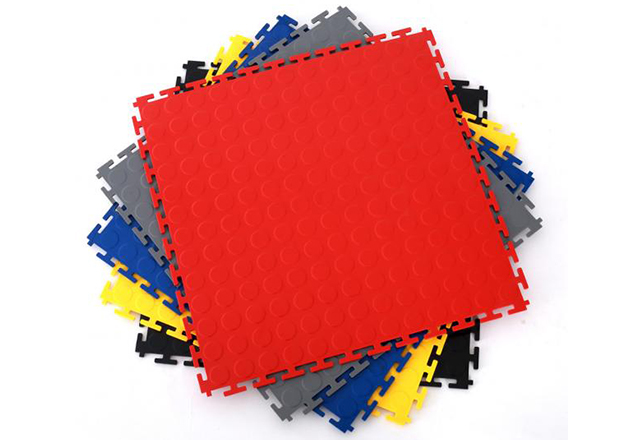 Cheapest PriceGym Rubber Flooring Tiles -
 T-joint Heavy Duty Workshop PVC Flooring Tiles  – Nama Rubber