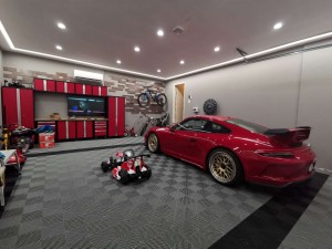 PP Interlocking Tiles for Car Wash & Workshop Flooring System