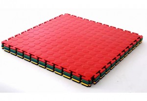 Heavy Duty Interlocking PVC Floor Tiles for Industrial Flooring