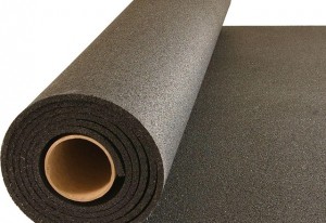 REACH Compliant Rubber Flooring Rolls Gym