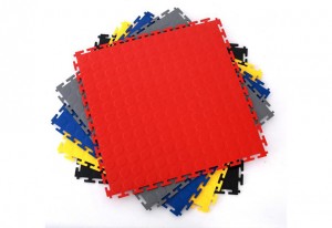 Heavy Duty Industrial floor PVC Tiles Interlocking