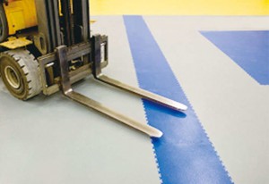 Heavy Duty Industrial floor PVC Tiles Interlocking