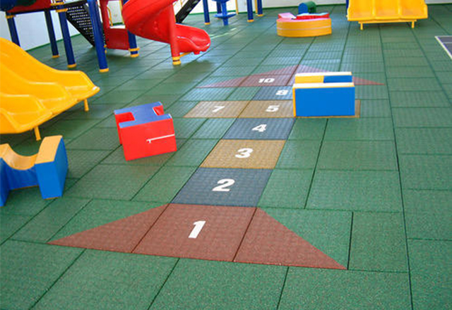 OEM manufacturer Gym Playground Rubber Flooring -
 Recycled Rubber Floor Mats For Kindergartens – Nama Rubber