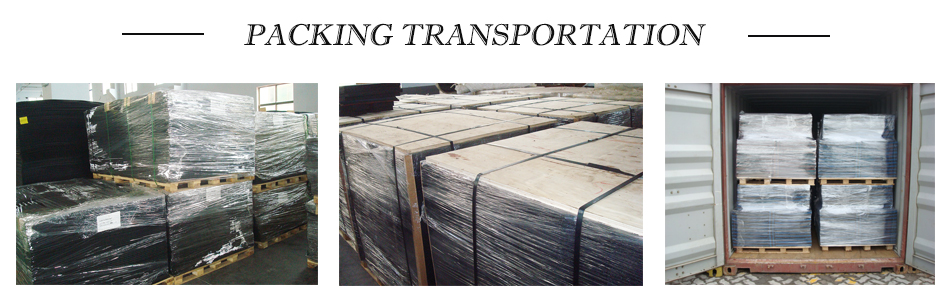rubber tiles packing